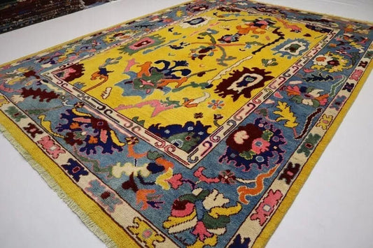 Marine Hand Knotted Rug