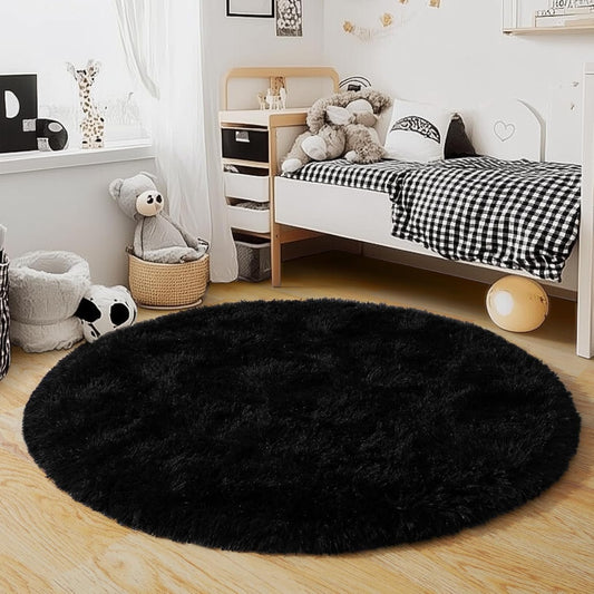 Swirla Round Shaggy Carpet