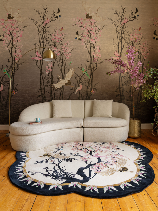 Exclusive Zunaira Ziyana Luxe Hand Tufted Rug