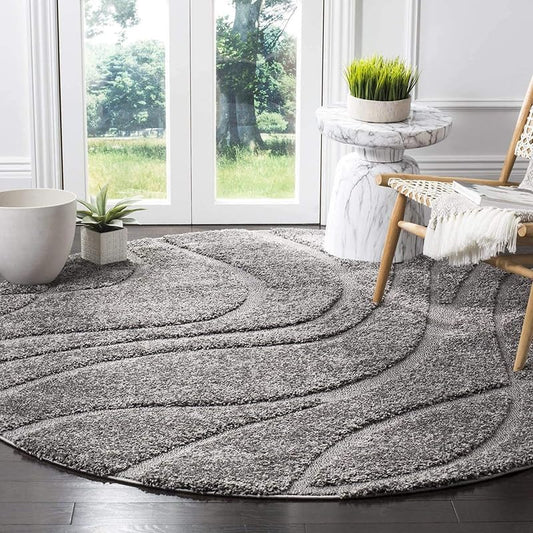 Comfla Round Shaggy Carpet