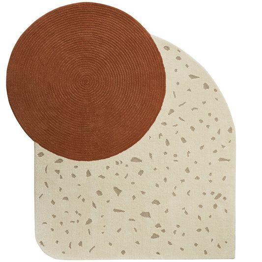 Sienna Terrazzo Hand Tufted Rug - rug image 3