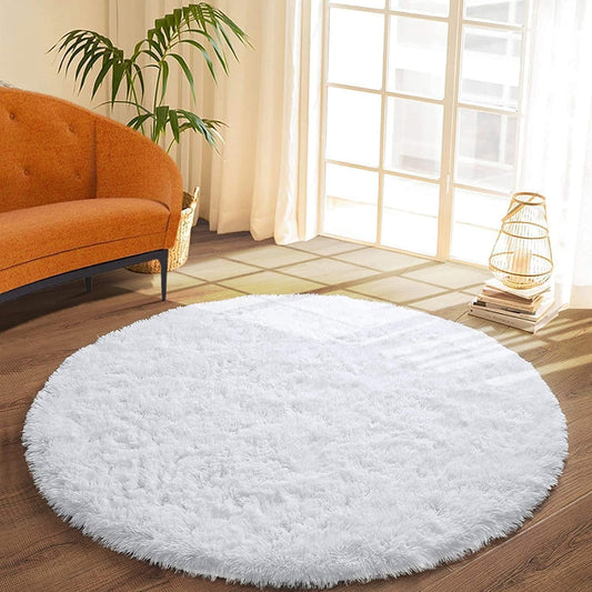 Snuggo Round Shaggy Carpet