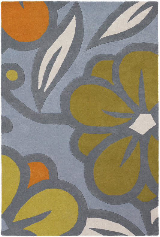 Zyrel Floral Hand Tufted Carpet