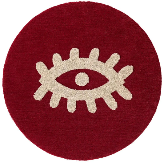 Amber Round Hand Tufted Carpet