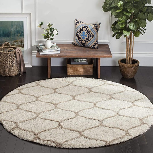 Swuffle Round Shaggy Carpet