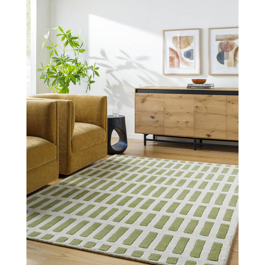 Eronis Geometric Hand Tufted Carpet