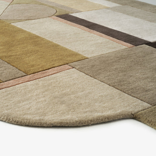 Nuvica Irregular Hand Tufted Rug