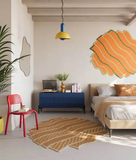 Orlina Irregular Hand Tufted Rug