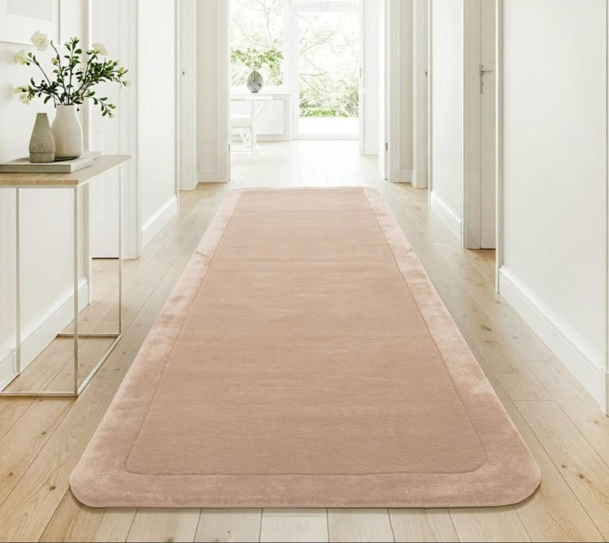 Ervian Hand Tufted Runner Carpet – full view