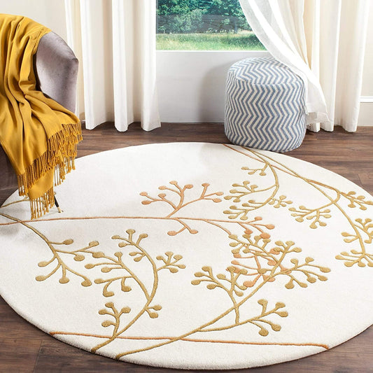 Siya Round Hand Tufted