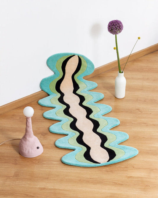Arvian Hand Tufted Runner Carpet