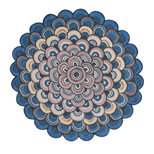 Celeste Round Hand Tufted Carpet