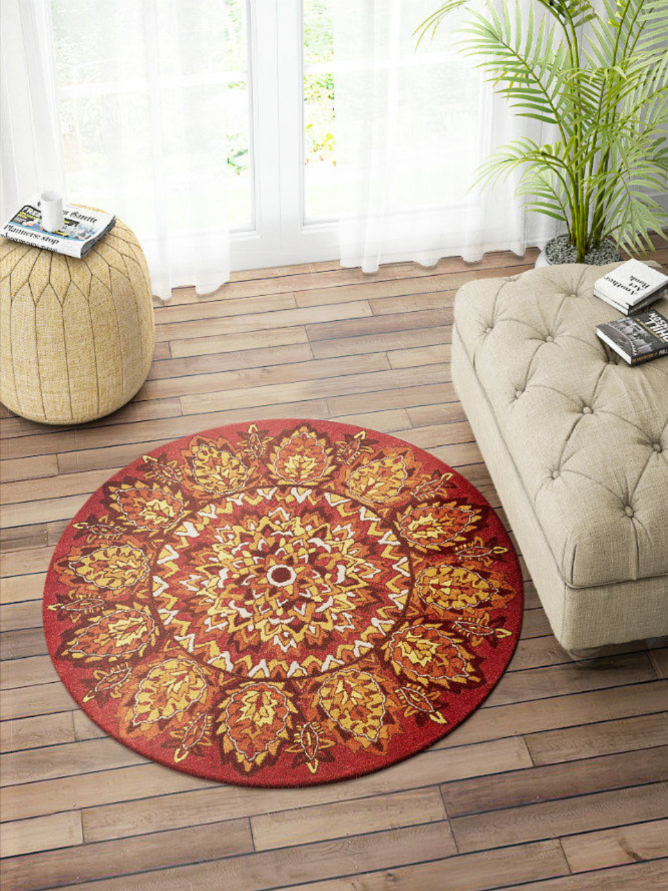 Round Tufted Carpets