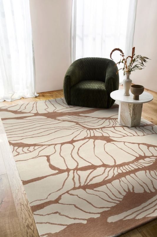 Fenric Geometric Hand Tufted Carpet
