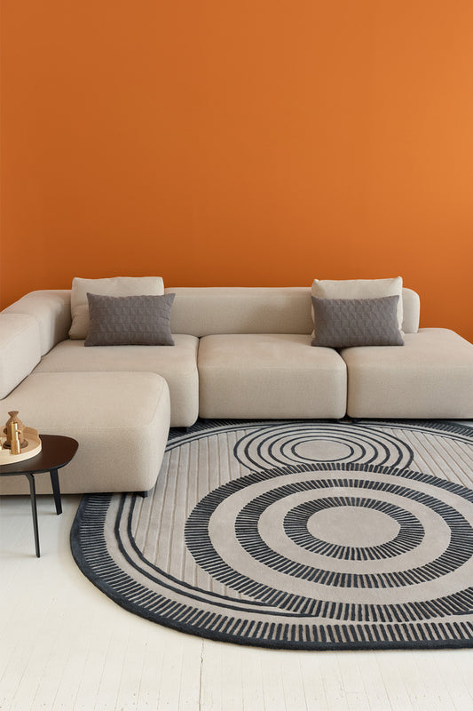 Whisper Round Hand Tufted Carpet