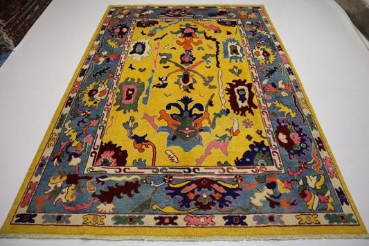 Marine Hand Knotted Rug